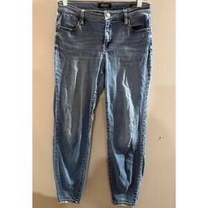 Buffalo David Bitton Avalon Jeans Womens 4/27 Mid Rise Soft Stretch Ankle Skinny